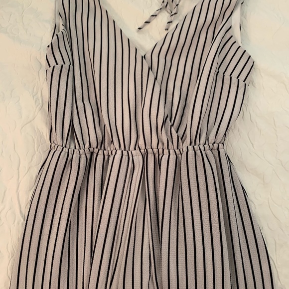 Black & White Striped Dress - Picture 5 of 5